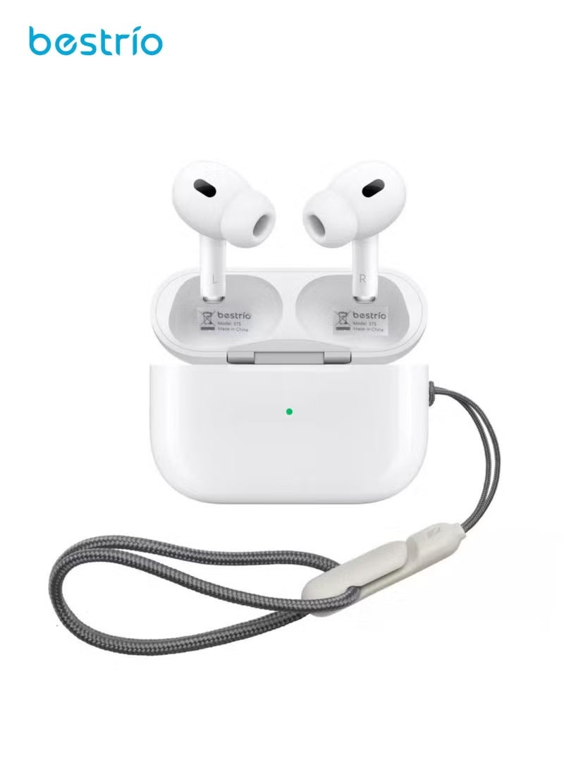 BESTRIO ST5 True Wireless Earbuds Bluetooth 5.4 – TWS In-Ear Earphones with Auto Pairing, Touch Control, HiFi Deep Bass, Clear Call Mic, Voice Assistant Support & Free Silicone Case - Image 1